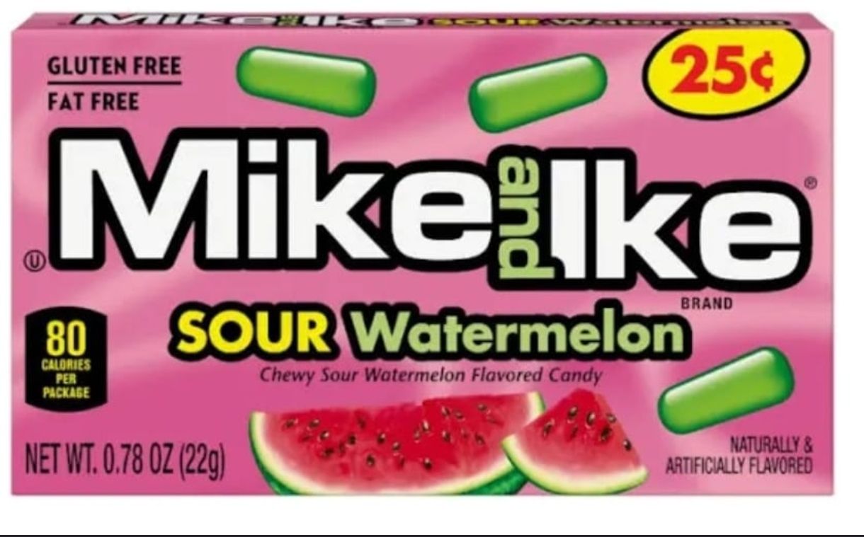 Mike And Ike Sour Watermelon Mini Boxes_0