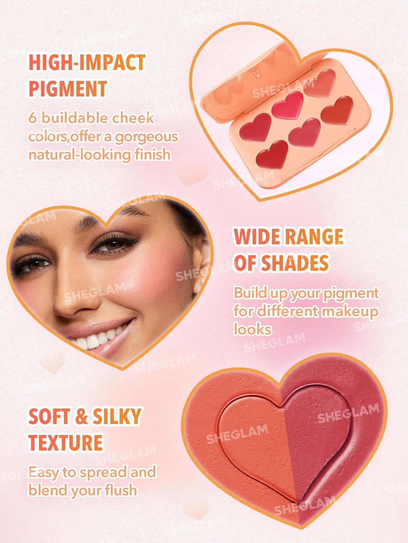 SHEGLAM Flush Crush Cream Blush Palette - Cottage Core Garden_6