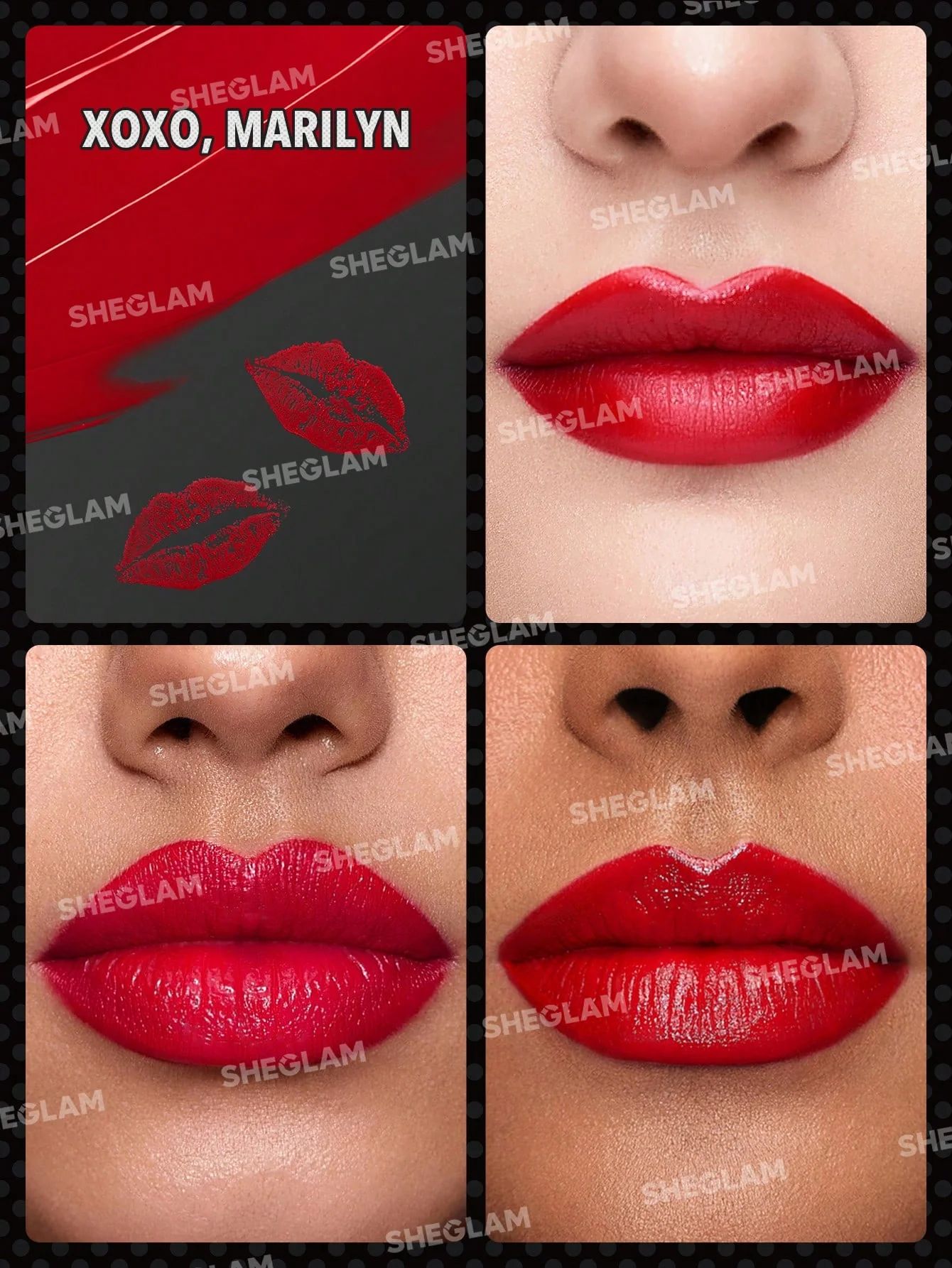 SHEGLAM X Marilyn Monroe The Icon Lipstick - Xoxo- Marilyn_3