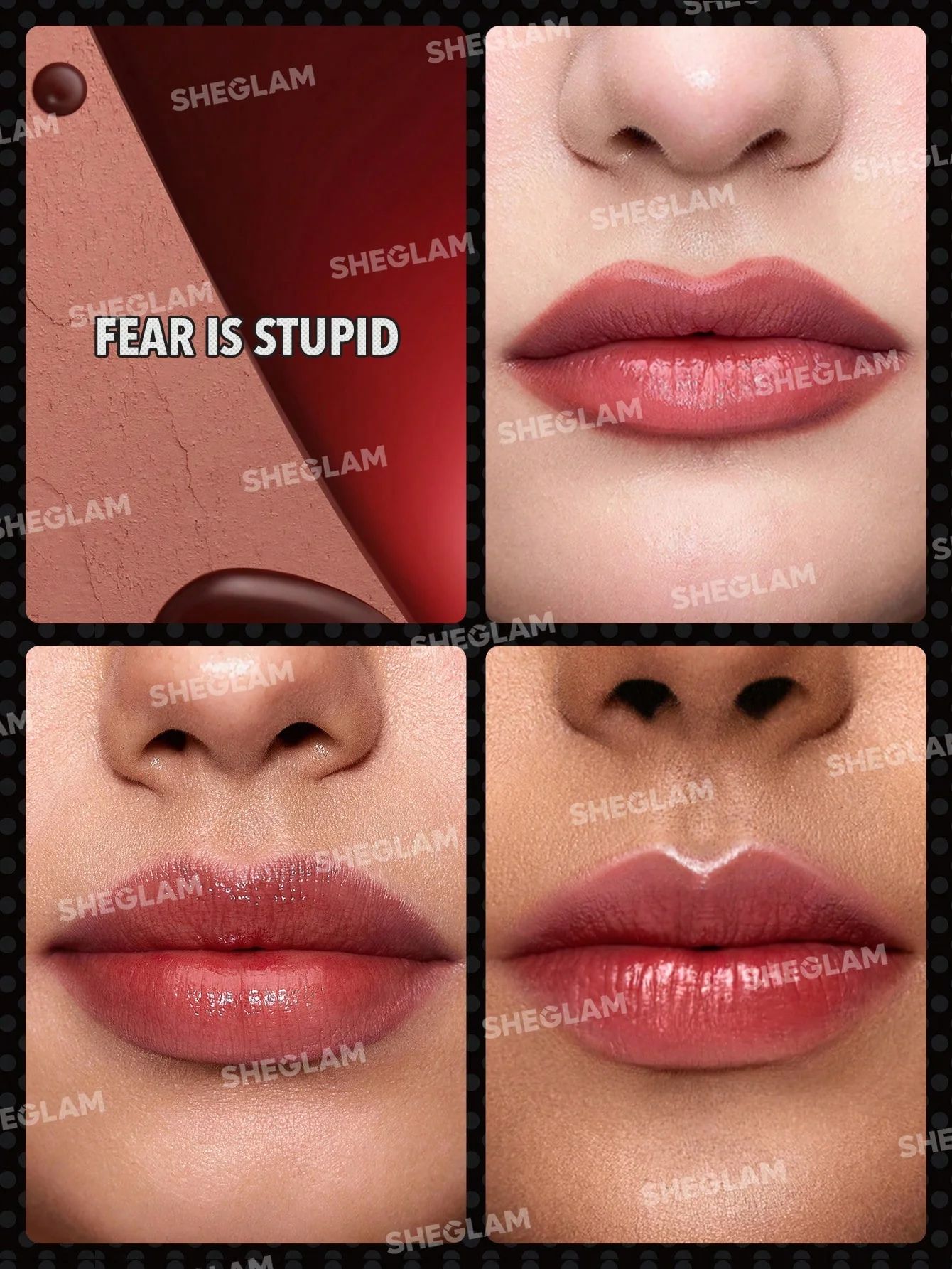 SHEGLAM X Marilyn Monroe Vintage Lip Duo - Fear Is Stupid_4