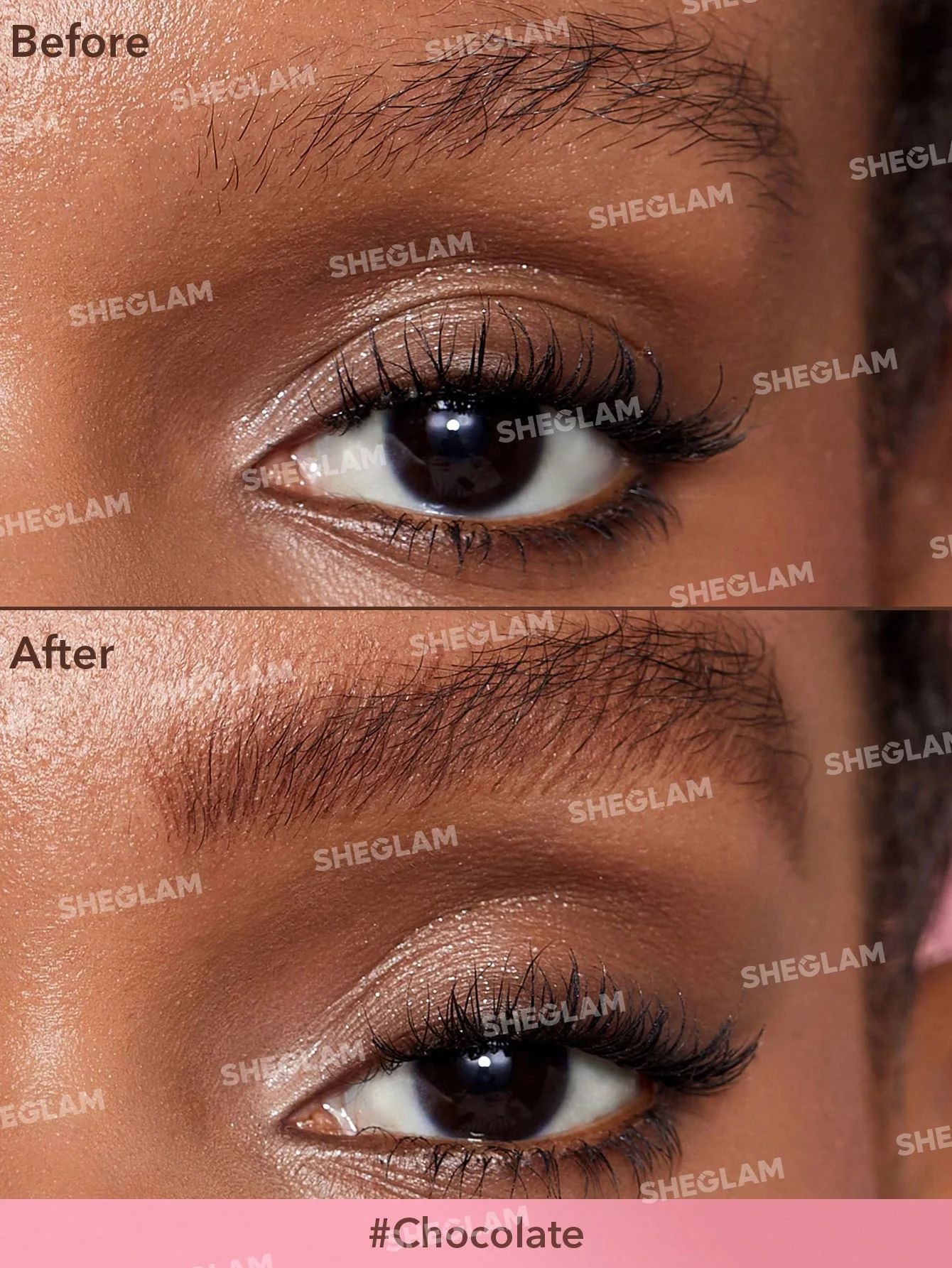 SHEGLAM Brow-Fection Angled Brush & Dip - Chocolate_3