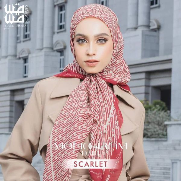 Wawa Scarves Monogram Edition by Wawa Zainal_5