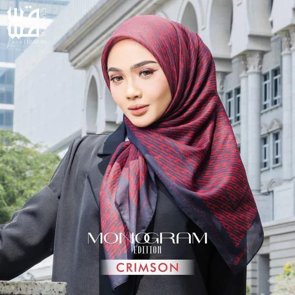 Wawa Scarves Monogram Edition by Wawa Zainal_3