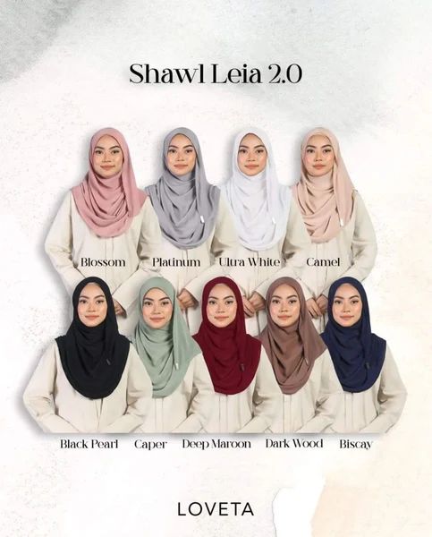 Loveta Shawl Leai by Siti Sarah_0