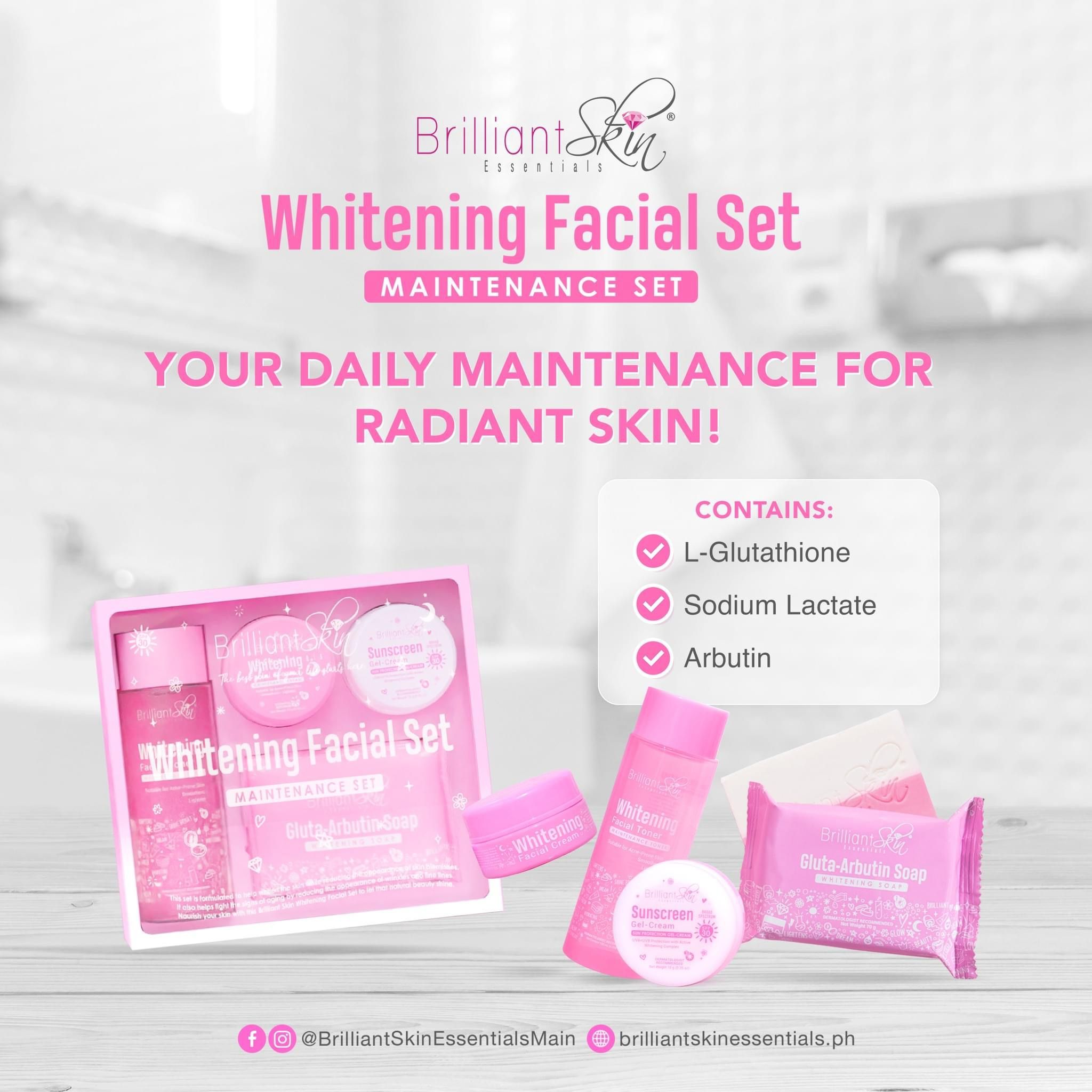 Brilliant Skin whitening set_0