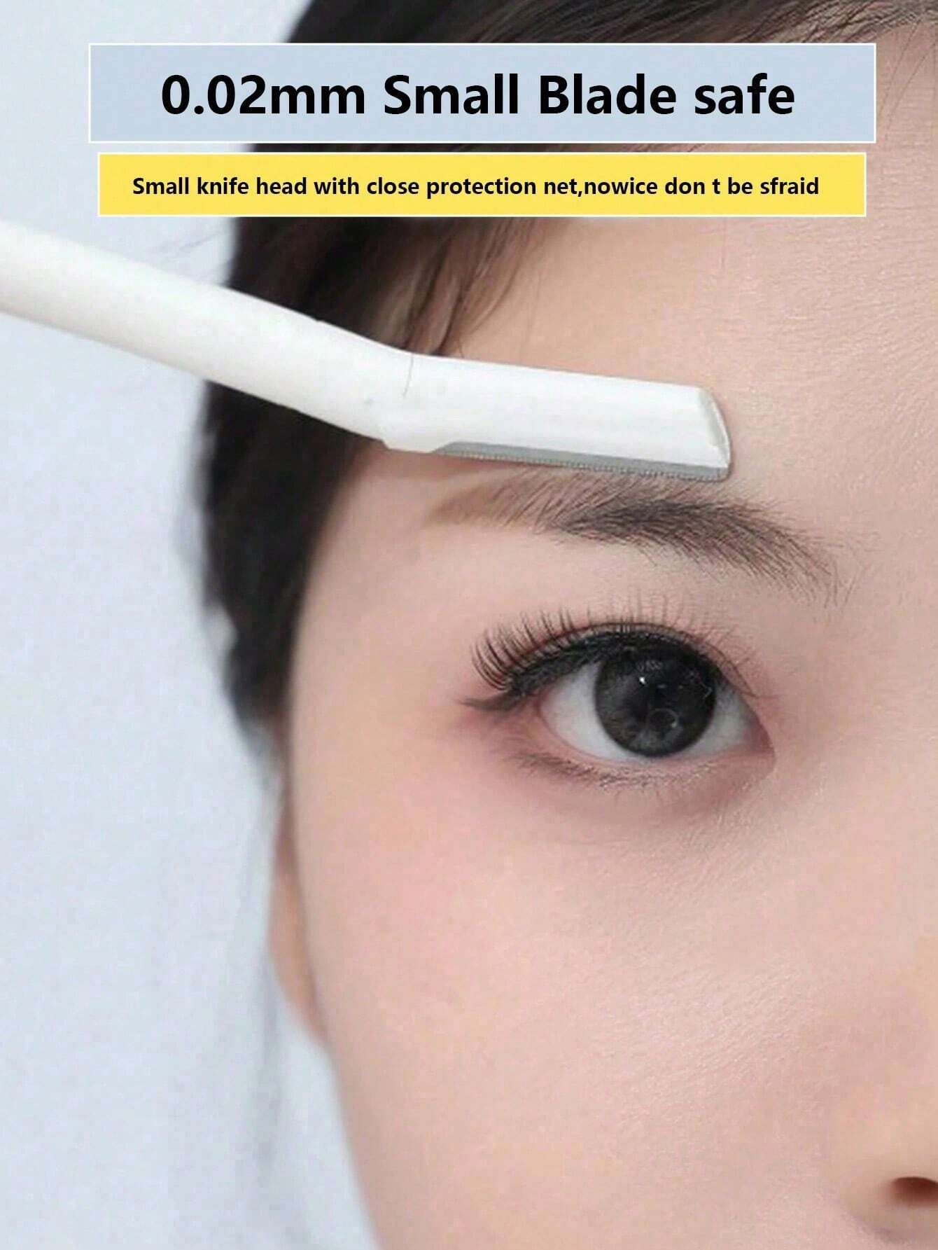 1pc Eyebrow Trimmer With Safety Guard_3