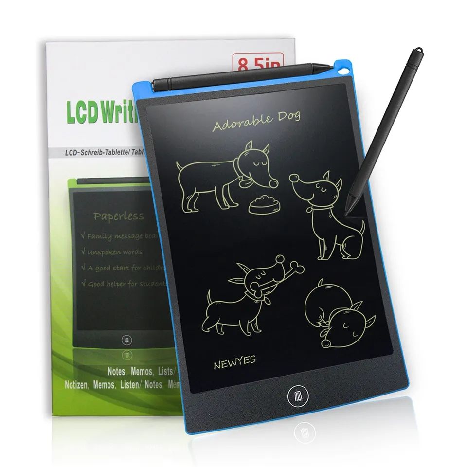 8.5 inch Drawing Tablet Single Writing Pad LED Writing Tablet for Kids_6