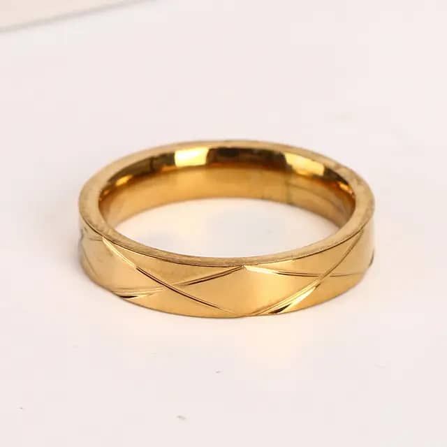 High Quality Hot Sale Couple Engagement 18k Solid Gold Ring Diamond Ring For Men_2