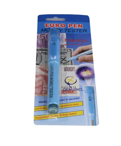 2 IN 1 Detector Pen with UV light Counterfeit Bank Note Tester Pen with colorful pen Money Recognizing 1379 Model_4