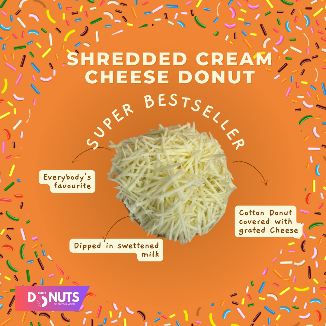 Shredded Cream Cheese Donut_0