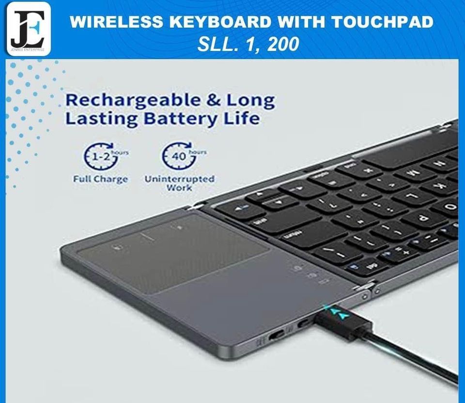 Bluetooth 3.0 Foldable Keyboard _0