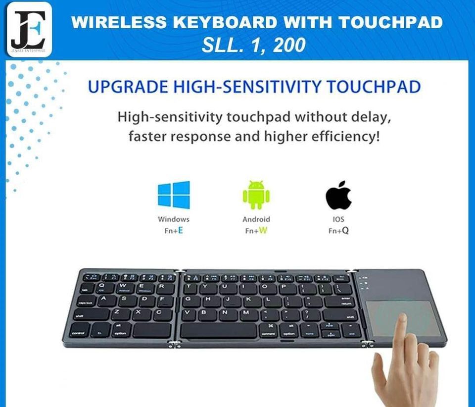 Bluetooth 3.0 Foldable Keyboard _3