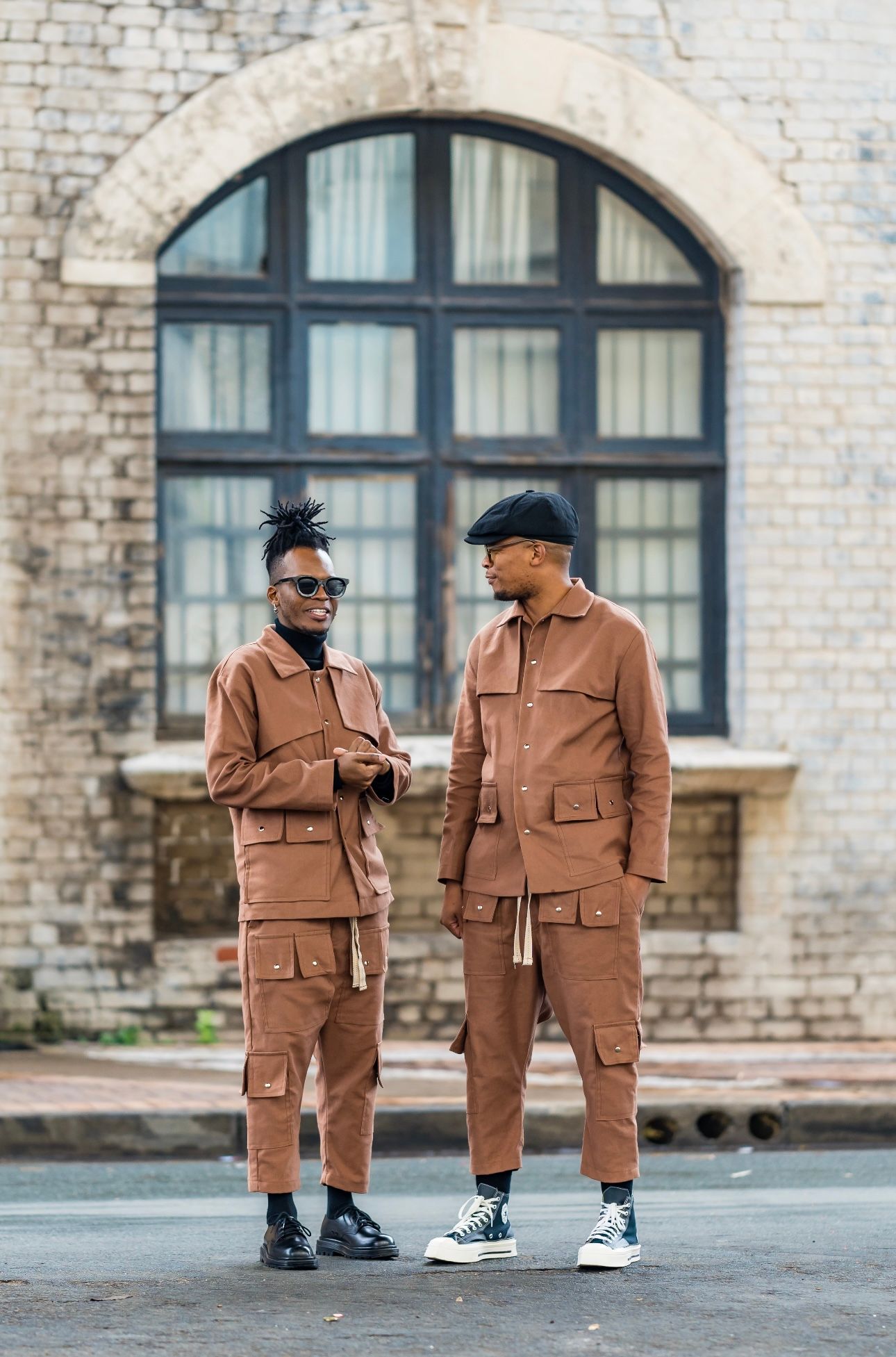 Brown Utility Two Piece Set_1