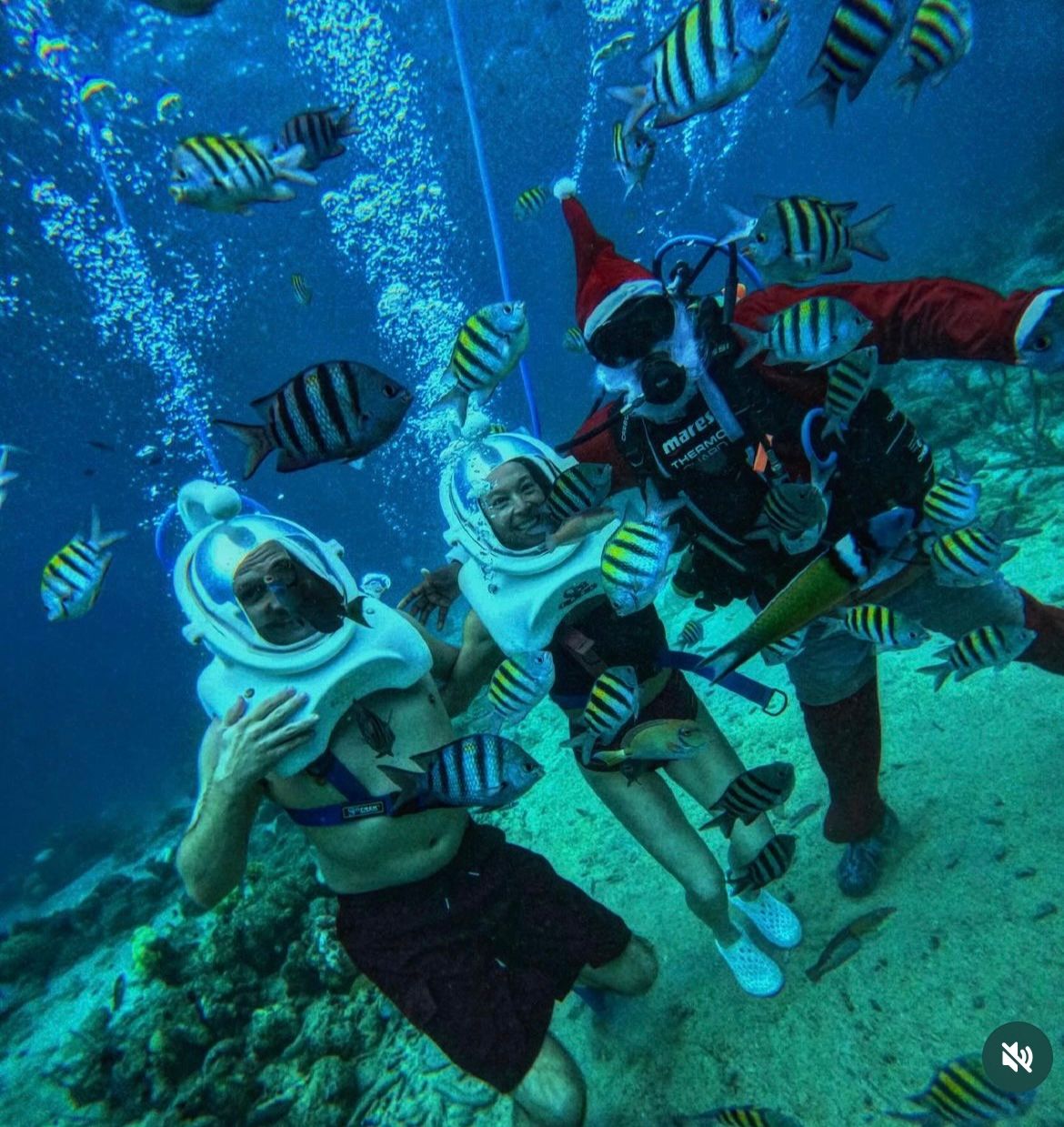 Underwater Walking Tour Sea TREK Curacao _6