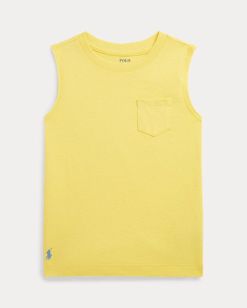 Cotton Jersey Pocket Tank_0