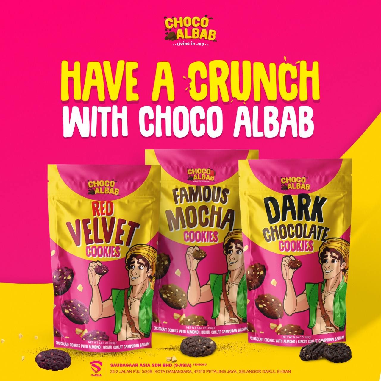 COOKIES TRIO CHOCO ALBAB_0