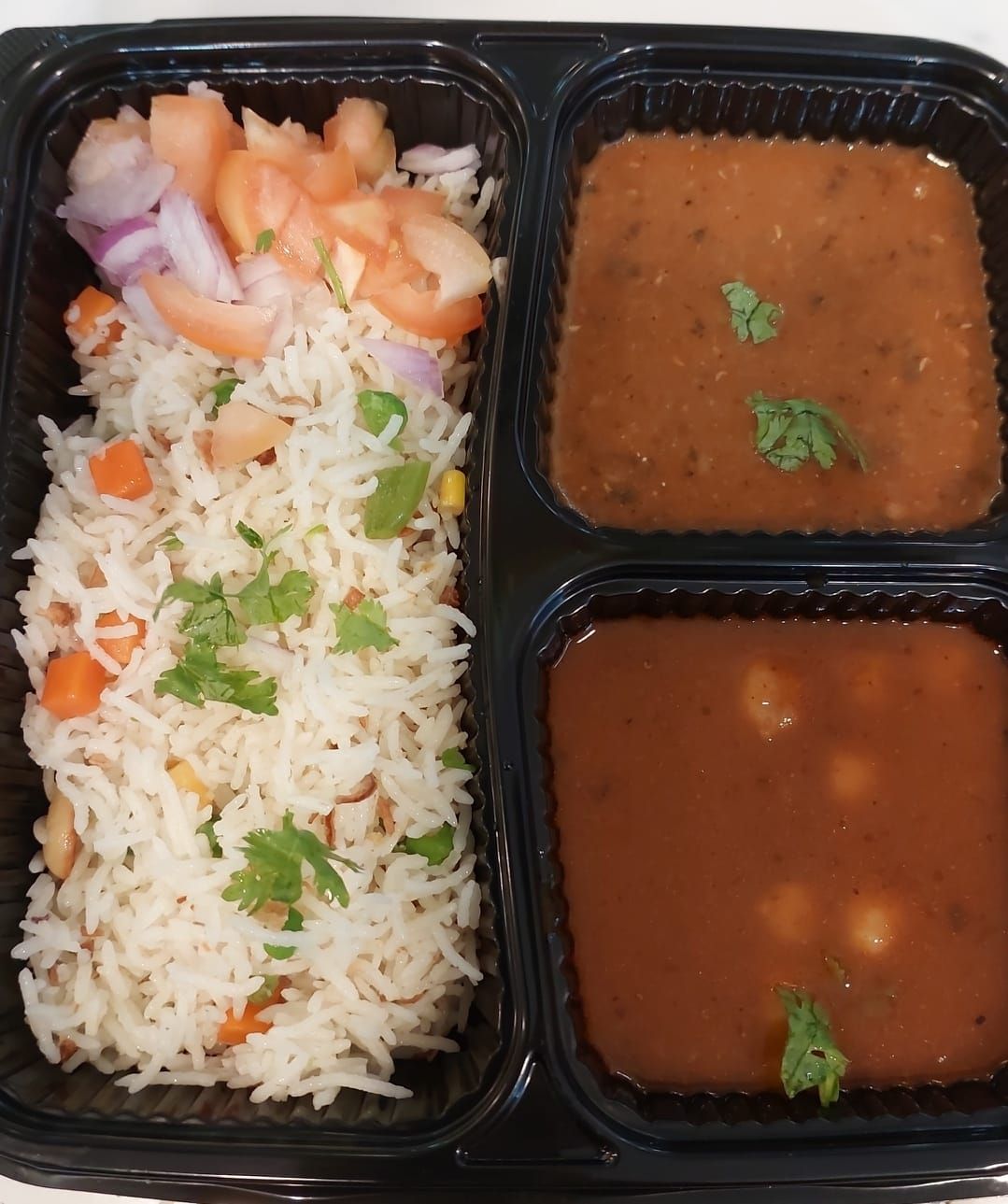 VEG MEAL - DAAL FRY, RICE, 1 VEG AND SALAD- MONDAY AND THURSDAY_0