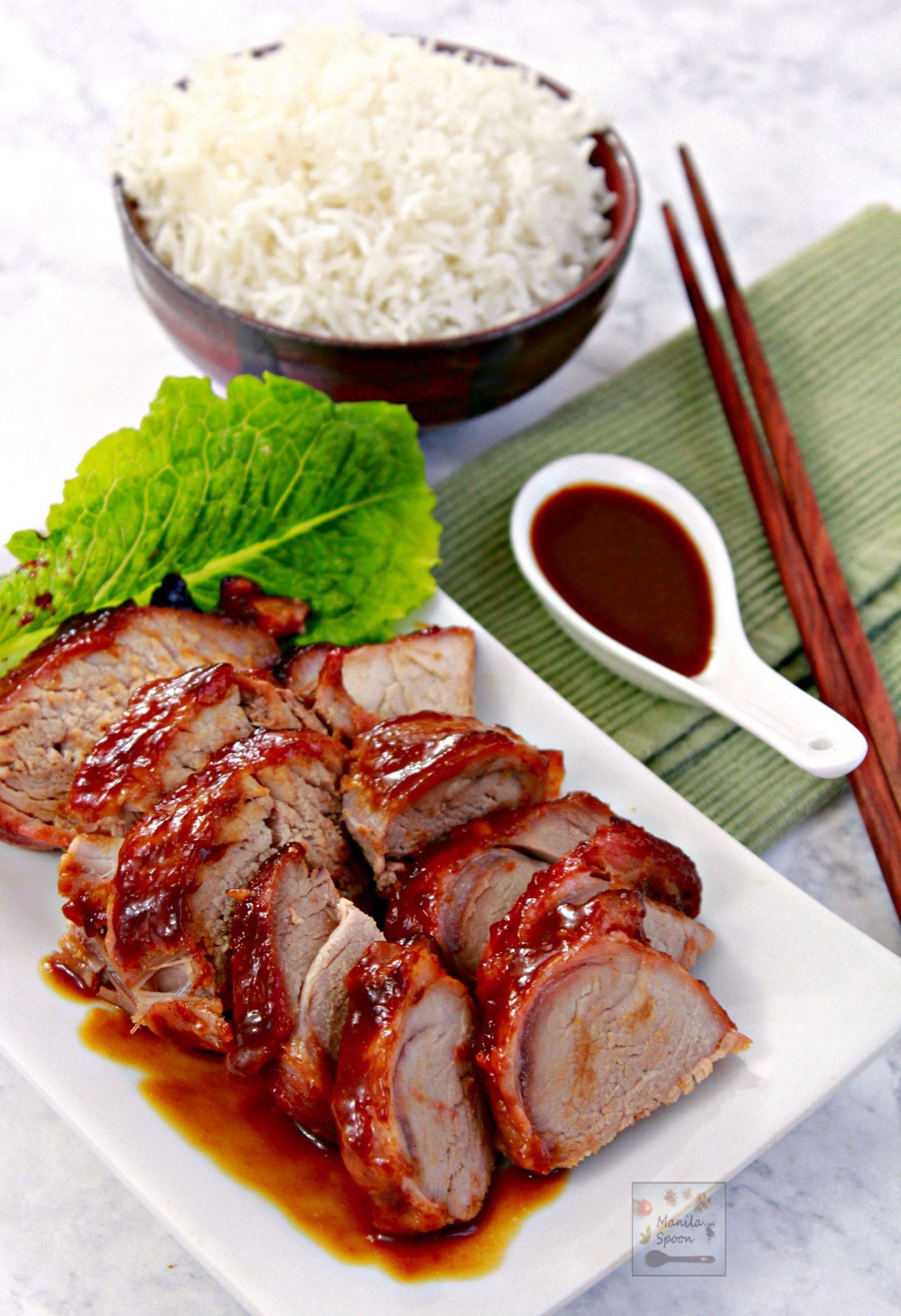 Roasted Red Pork Rice Bowl_0