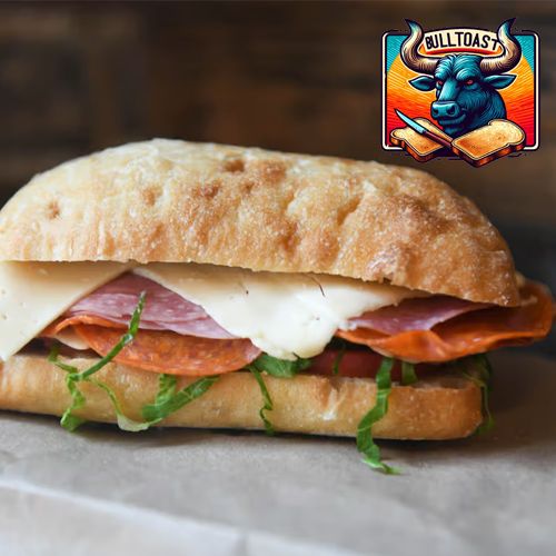 B-2 Ciabatta Panini Pepperoni Sapi - Kentang Goreng - Es Teh_0