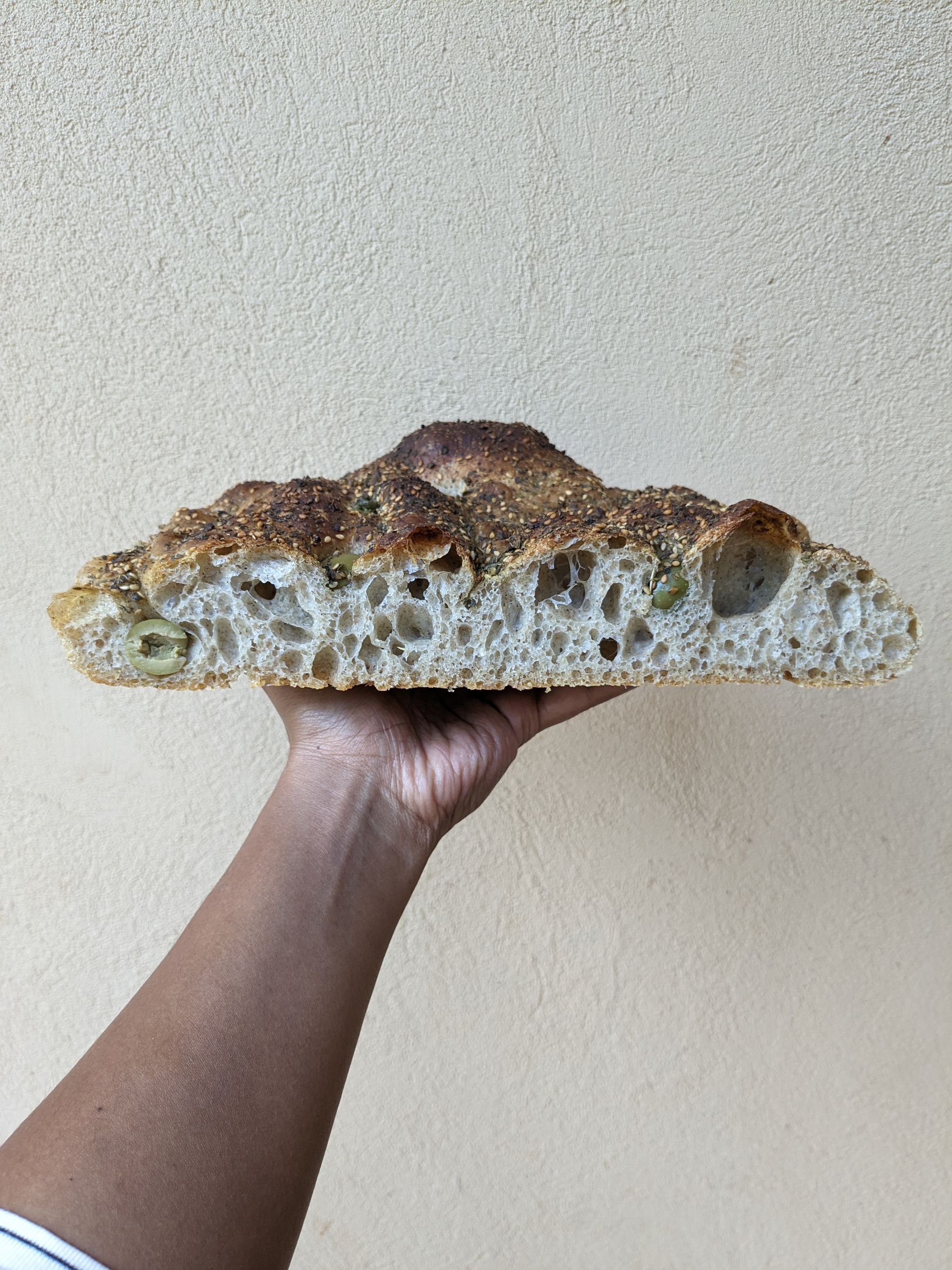 Green Olive & Za'atar Focaccia_0