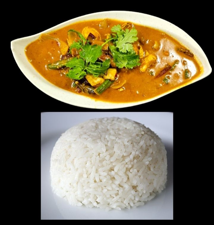 curry chicken white rice _0