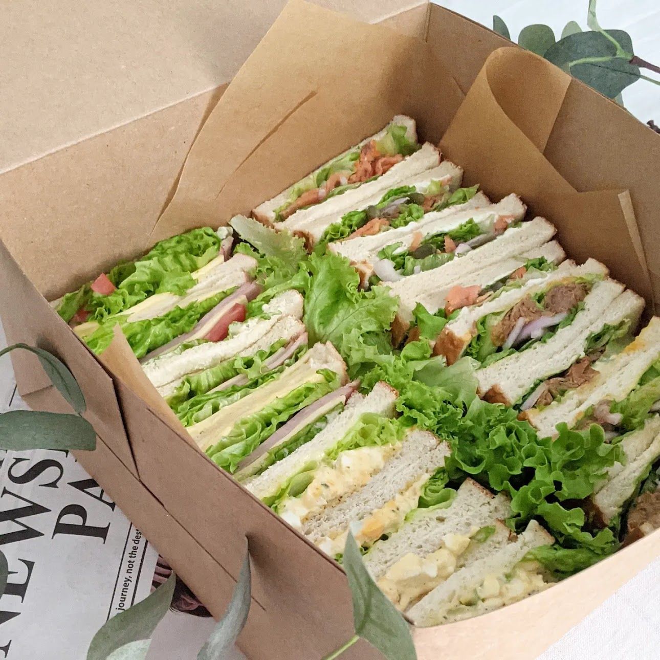 Gourmet Sandwiches (Box of 16)_1