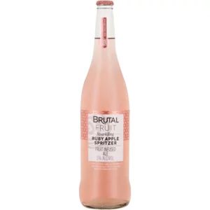 Brutal Fruit Ruby Apple Sparkling Spritzer Bottle 620ml_0