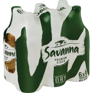 Savanna Dry Premium Cider Bottles 6 x 500ml_0