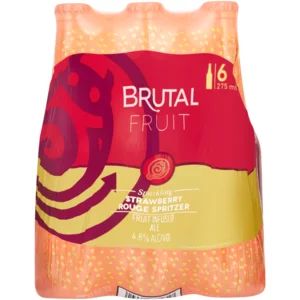 Brutal Fruit Strawberry Rouge Sparkling Spritzer 6 x 275ml_0