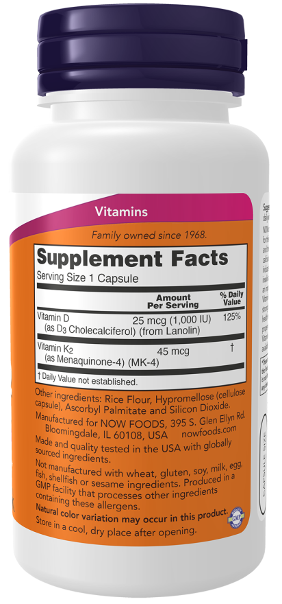 Vitamin D-3 & K-2 1000 IU / 45 mcg _1