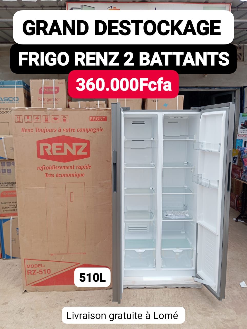 Frigo renz 2 battants _0