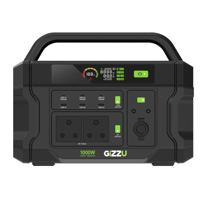 Gizzu Challenger Pro 1120Wh UPS Power Station_0