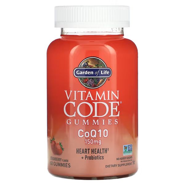 Vitamin Code Gummies, CoQ10, Strawberry Flavour, 150 mg_0