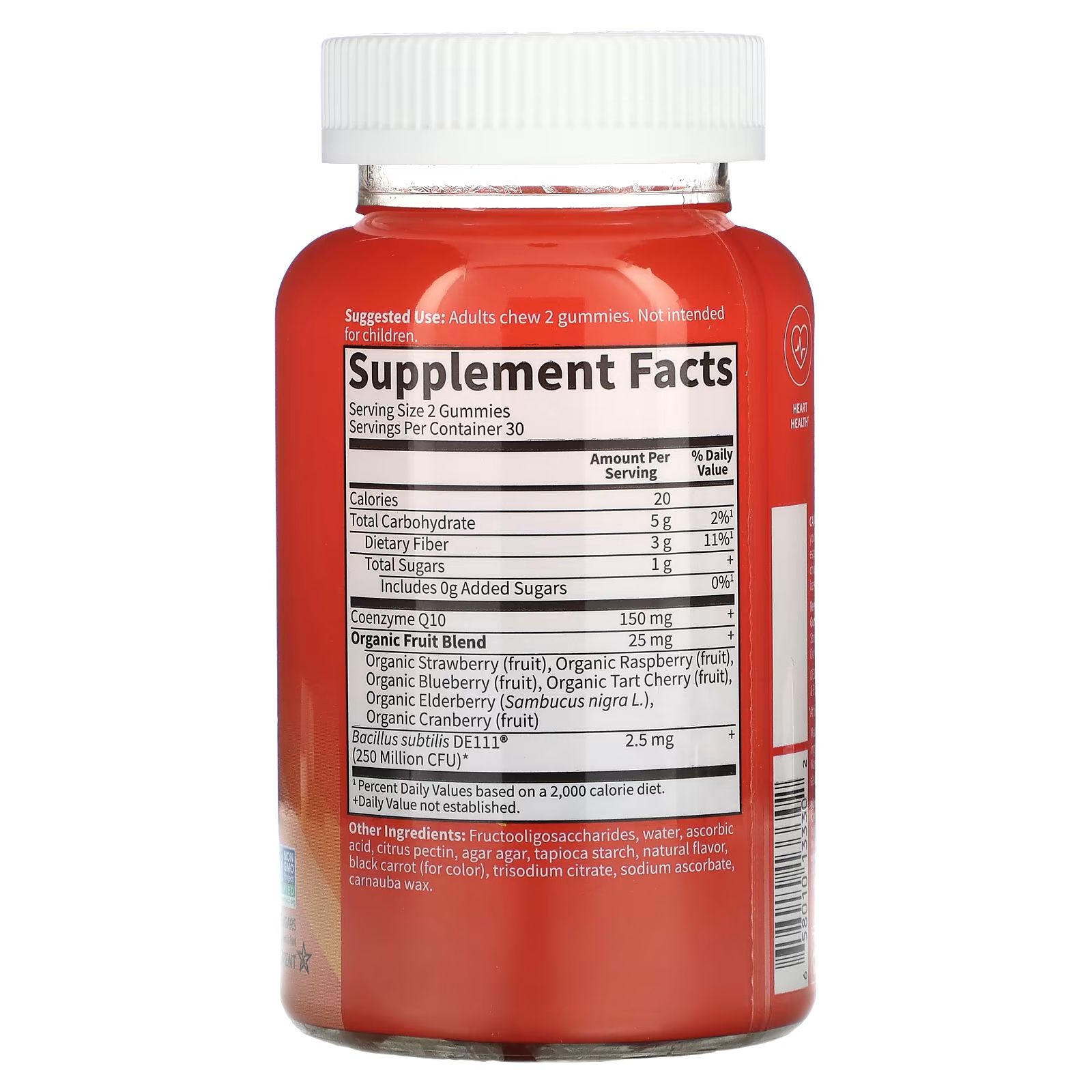 Vitamin Code Gummies, CoQ10, Strawberry Flavour, 150 mg_1