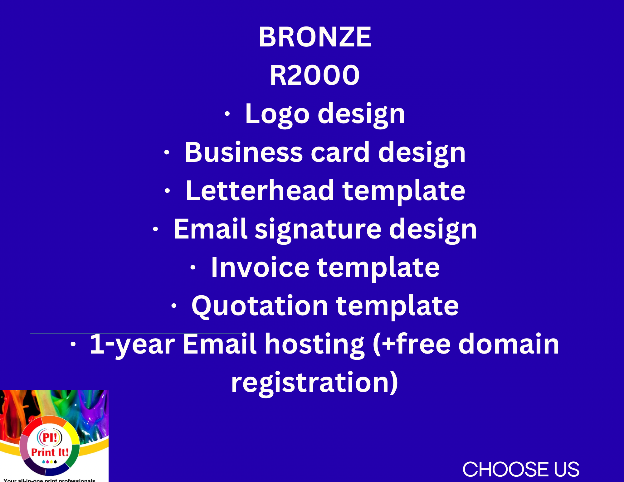 Bronze Package _0