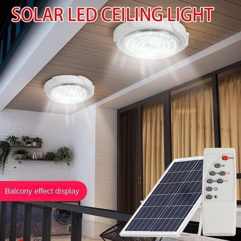 New Indoor LED Solar Lights Outdoor Corridor Intelligent Light Control Solar Ceiling Light._2