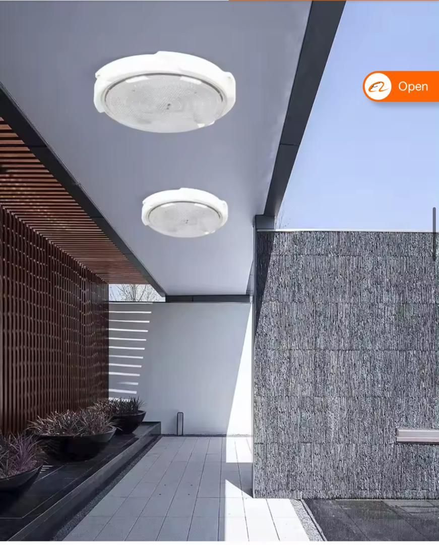 New Indoor LED Solar Lights Outdoor Corridor Intelligent Light Control Solar Ceiling Light._5