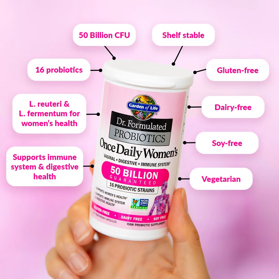 Probiotics Once Daily Women's, 50 Billion, Shelf Stable_3