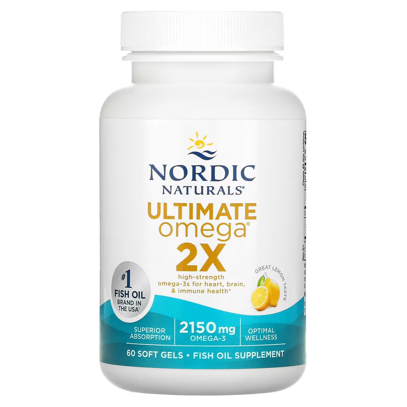 Ultimate Omega 2X, 2150 mg, Lemon Flavour_2