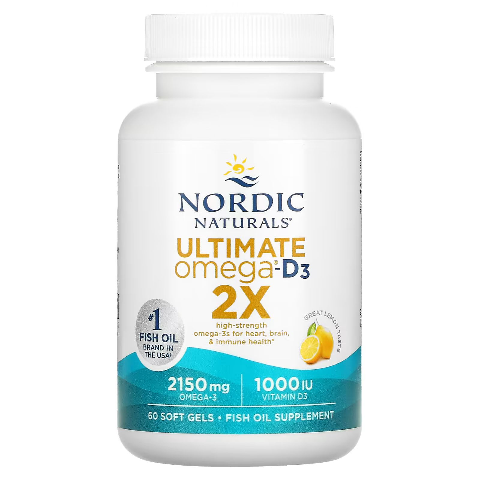 Ultimate Omega 2X with Vitamin D3, 2150 mg, Lemon Flavour_2