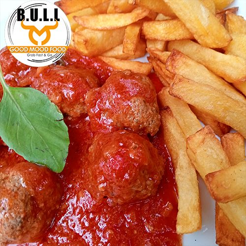 Meatballs in Tomato sauce— Kentang Goreng Belgia_1