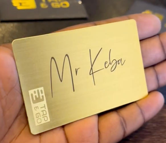 Tap & Go Card (Material - Metal)_0