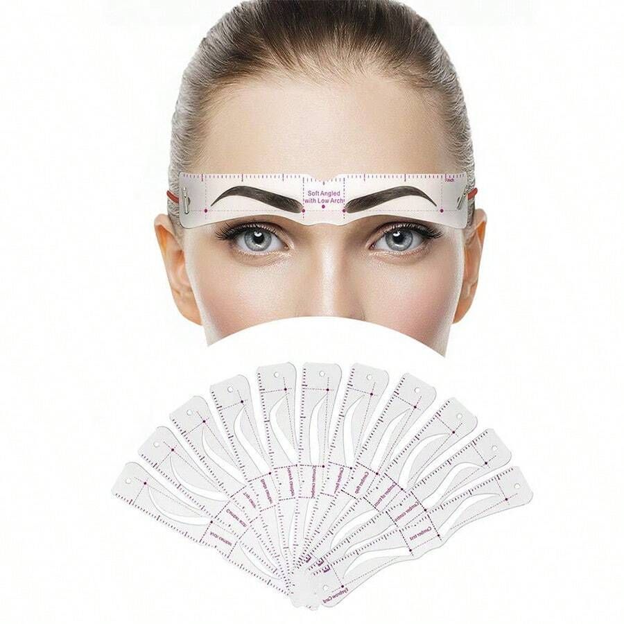 12pcs Eyebrow Shaper Kit_0