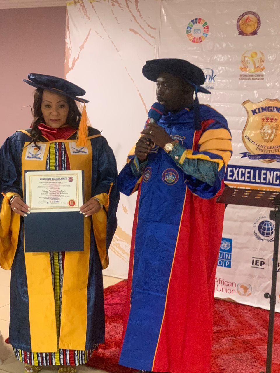 Honorary Doctorate Degree, Consecration and Global Leadership Excellence Awards _1