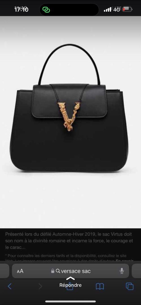 Sac Versace noir _0