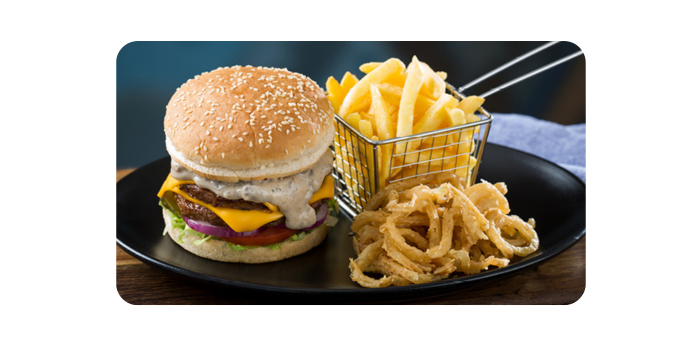 Cheddamelt Burger Single (160g) [SPUR]_0