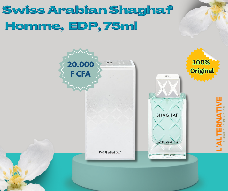 Swiss Arabian SHAGHAF, Homme,  EDP, 75ml_1