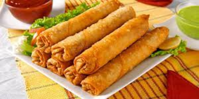 CHEESE AND CRAB STICK SPRING ROLL_0