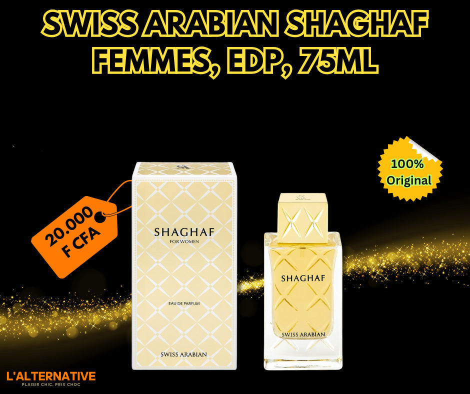 Swiss Arabian SHAGHAF, Femmes,EDP, 75 ML_1