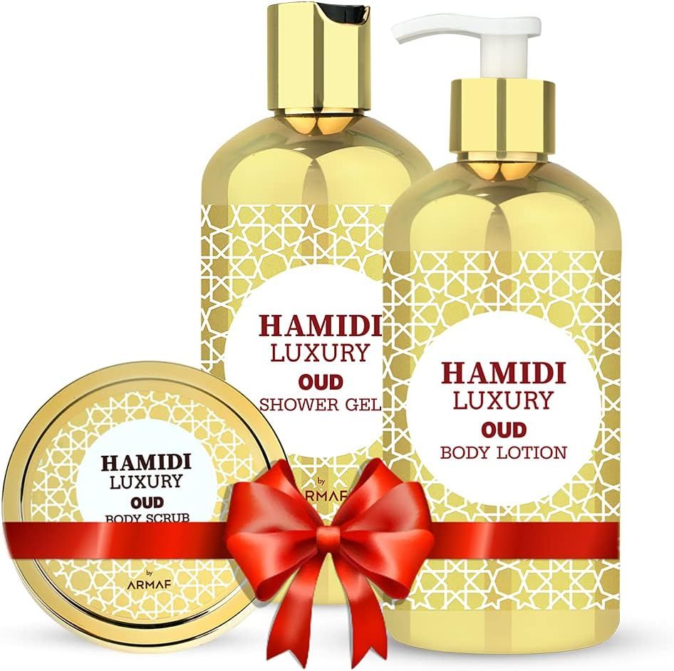 Hamidi LUXURY OUD, Unisexe, Coffret 3 Pièces_0